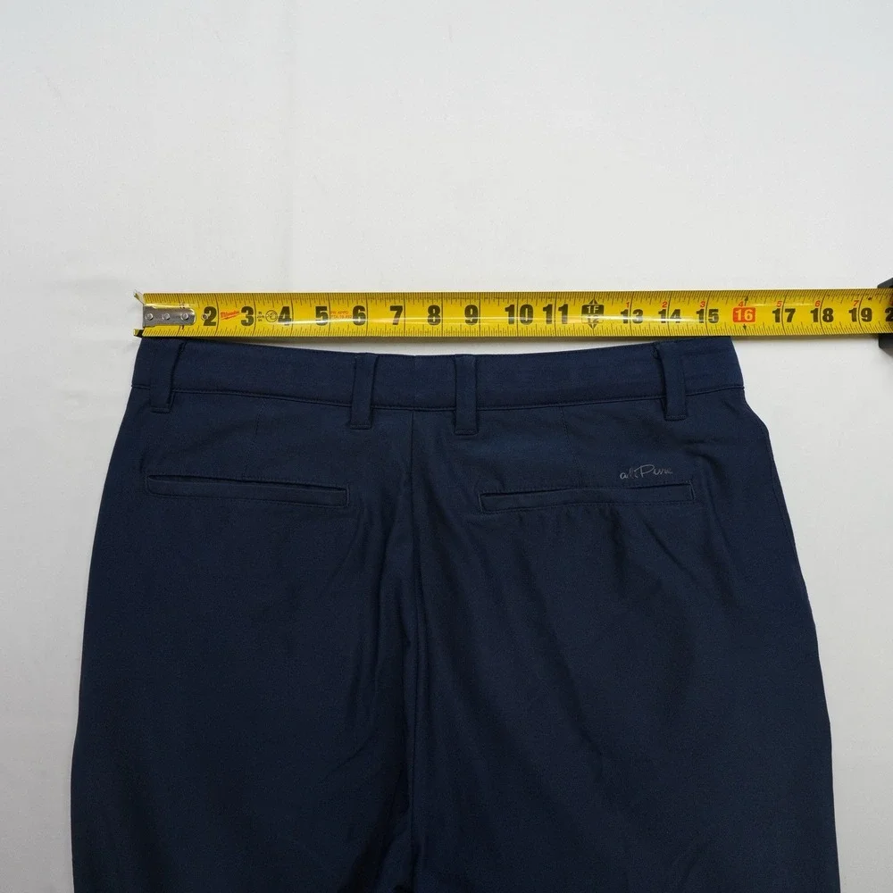 Adidas adiPure Pants Men 30x30 (actual 31x28) Navy Blue Golf Performance Stretch